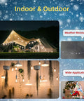 Eighteen Gauge Two Conductor SPT One Electrical Wire Bulk Pro Grade For Lamp Cord And Landscape Lighting UL Listed Black 500 ft Spool For Christmas Lights And Outdoor DIY Decor with usage examples in outdoor and indoor settings.