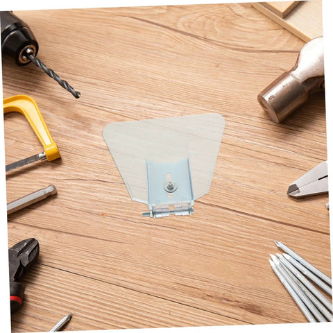 Eye Shield Kit For Bench Grinder Durable Safety Guards With Screws Easy Install Dust Cover For Eye Protection Compatible With Most Bench Grinder Models Set Of 2