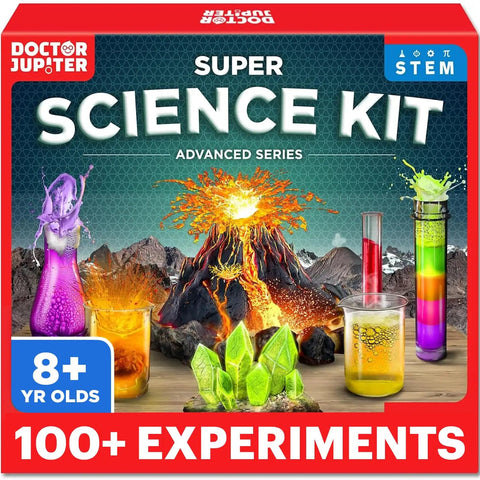 Hands On Science Kit For Kids Ages 8 To 12 With 100 Plus Chemistry And STEM Experiments Geyser Tube Ideas For Boys And Girls