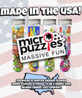 Hot Air Balloons Mini Jigsaw Puzzle 150 Pieces Portable Pocket Size 4x6 Inches When Complete Cute Travel Puzzle Unique Gift Idea for Adults Made in USA