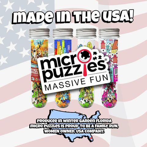 Hot Air Balloons Mini Jigsaw Puzzle 150 Pieces Portable Pocket Size 4x6 Inches When Complete Cute Travel Puzzle Unique Gift Idea for Adults Made in USA