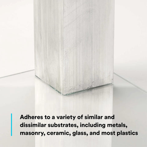 Epoxy Adhesive 2216 Part B/A bonding metal and glass, translucent high-performance heat-resistant bond, 946.4 mL (1 qt) industrial grade