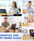Desk Bell For Service And Reception With Ring Sign, Clear Call Bell For Front Desk, Office, Hotel, Hospital, School, Dinner Bell, Easy To Use, Loud Ring, Double-Sided Sign For Assistance. Reception desk bell set for receptionists and front desk staff