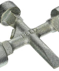 Heavy Duty Meter Box Key For Large Mueller And 1 Standard Pentagon Rust Resistant Turn And Lift Tool with plated ductile iron build