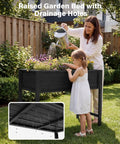 Waist-High Raised Garden Bed On Legs For Easy Upright Gardening 48X24X30 Inch Elevated Planter Box For Veggies, Herbs, And Flowers