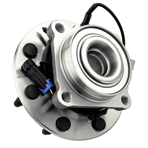 Beefy Front Wheel Hub Bearing Assembly Fits 2007-2010 Chevy Silverado 2500HD 3500HD Suburban 2500, 2007-2010 GMC Sierra 2500HD 3500HD