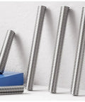 Heavy Duty 304 Stainless Steel Fully Threaded Rods Set 25mm M3 Headless Stud Bolts 30 Pieces For Indoor Outdoor Projects Rust Resistant