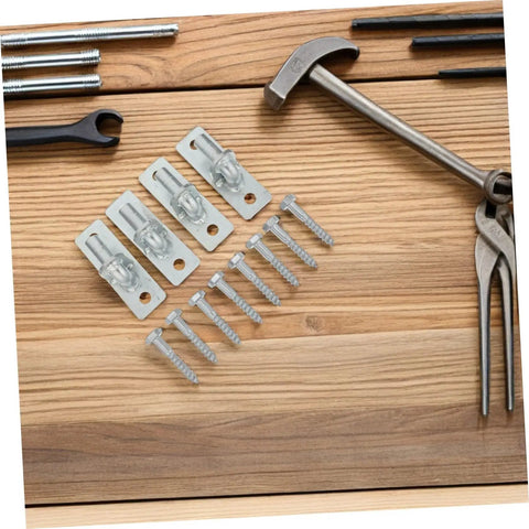 Heavy Duty Wall Mount Fence Hinges For Privacy Gates And Large Swinging Barn Doors Kickass Iron Security Hardware. Includes screws.