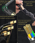 3 In 1 USB C Fast Charge Cable For DJI Drones Compatible With Mini 5 Pro Mini 4 highlighted features like nylon weave and gold-plated tips.