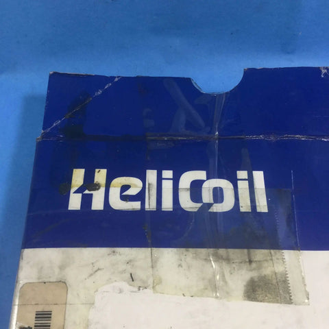 Worn box of 304 Stainless Steel Thread Repair Kit With M14 X 2 Helical Inserts, 21 Mm Length, showing Helicoil logo.