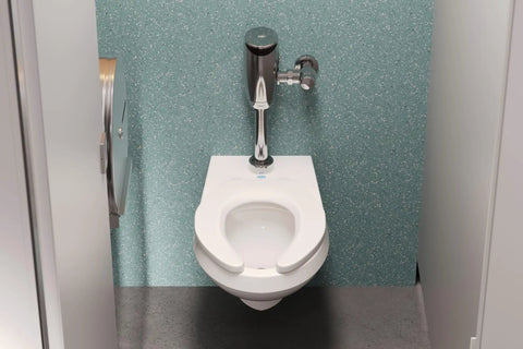 1.6 GPF Top Mount Exposed Sensor Flush Valve For Water Closet With Gear-Driven Ceramic Cartridge, Hydropower, AV Diaphragm, HydroX Power Technology Delivers Renewable, Low-Maintenance Performance on wall urinal