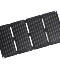 80W Folding Solar Panel With Monocrystalline Cells Grab And Go Portable Solar Charger For Travel And Camping Fast Dual USB Output