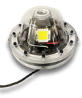 Sick Underwater Led Dock Light With Heavy Duty Fish Attraction Glow No Sweat Plug And Play Install Low Voltage Marine Safety And A Forty Foot Cord.