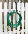 Heavy Duty Metal Hose Stand With Wall Mount Or Hanging Bracket Outdoor Water Hose Holder Reel In Black Sturdy Steel Construction Keeps Hoses Organized Off The Ground Easy To Install