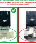 Two Way Solenoid Valve For Breville Espresso Machines 120V 60Hz Replacement Fits BES860XL BES870XL SP0020445 CEME V799VN15PR44