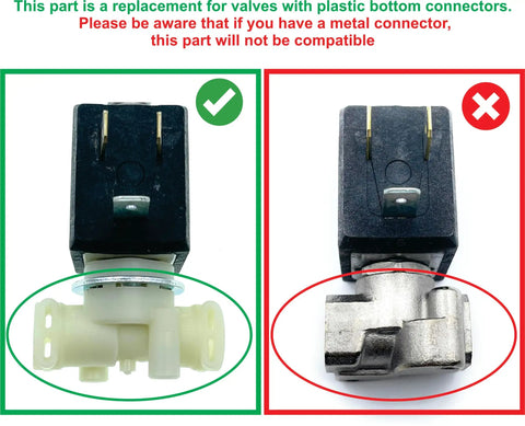 Two Way Solenoid Valve For Breville Espresso Machines 120V 60Hz Replacement Fits BES860XL BES870XL SP0020445 CEME V799VN15PR44