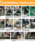 Installation instructions for Quick Tire Valve Change Tool Kit For Cars Trucks And ATVs, Fast Valve Stem Core Replacement.
