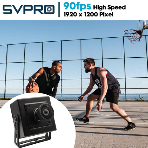 Global Shutter USB Camera for Computer and Laptop, 2MP 1920x1200, 90fps High Speed Machine Vision Camera in sports setting