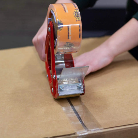 Tough As Nails Heavy Duty Large Core Packing Tape For Moving And Storage, Extra Thick Clear Adhesive Rolls, Tear Resistant And Moisture Proof For Shipping Boxes, Smooth Cut Design, Pack Of One