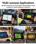 Rugged 10.1 Inch Tablet PC With Windows 11 Pro And Intel N100 Processor Featuring IP67 Waterproof Shield in industrial applications.