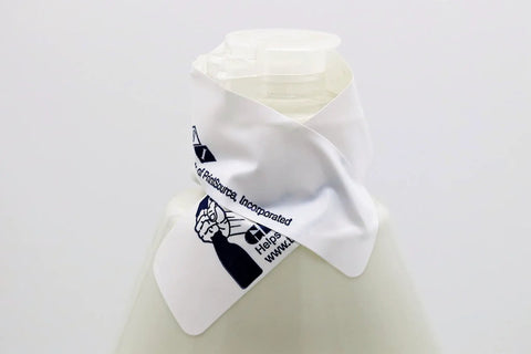 Leak Proof Bottle Seal With Wraparound Labels That Stop Liquid Leaks And Show Tamper Evident Security For Shipping Stress Free Handling 250 Labels on bottle