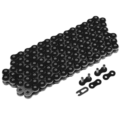 Black Drive Chain And Sprocket Kit For Honda CMX250C Rebel 250 Motorcycle 1985 To 2016 with chain links and master links
