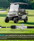 EZGO Golf Cart Steering Gear Box Assembly And Steering Rack For TXT And MPT 2001 Up Gas And Electric Carts