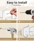 Installation guide for Hella Sturdy Wall Mount Coat Rack Featuring Heavy Duty Double Steel Hooks For Backpack Storage And Rust Proof Coating For Mudroom Storage That Handles Maximum Load Zero Fuss.