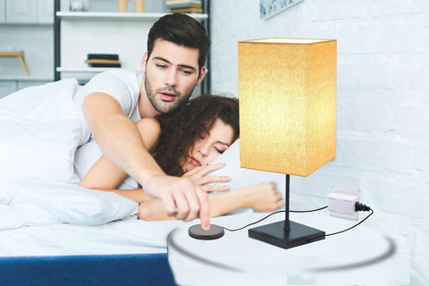Touch Pad Lamp Dimmer Switch With Three Levels Of Brightness For Table Floor And Desk Lamps No Fuss Plug In Cord Lighting Control Easy Install And Mood Lighting