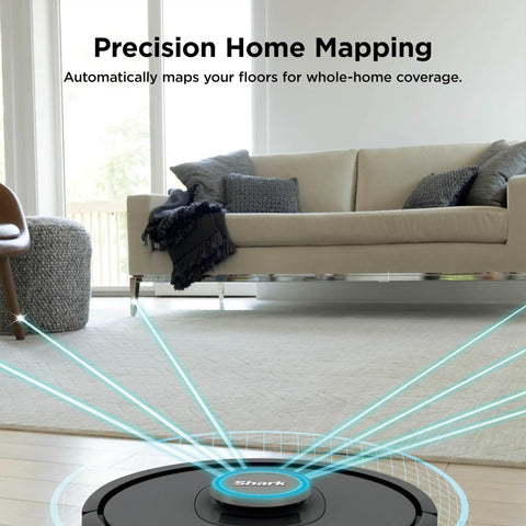 AI Robot Vacuum With XL Self Empty Base Mega Suction For Pet Hair Lidar Navigation Bagless 60 Day Capacity Alexa And WiFi Connected