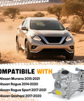 Nissan Rear Diff Assembly AWD With 5.173 Gear Ratio For Murano 2015 2021 Rogue 2014 2020 Rogue Sport 2017 2021 And Qashqai 2017 2020 OE 240277FV0A 440 59434 Replacement Part, silver rear differential assembly