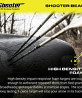 Arrows in Bear 3D Archery Target For Realistic Practice, 375 FPS Rated, lifelike body, vital scoring ring visible.