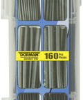 Go-To Heat Shrink Tubing Kit For Automotive Wiring Repair, Multi Size Assortment, labeled 160 pcs in clear case