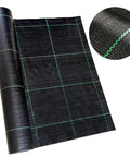 Heavy Duty Weed Barrier Landscape Fabric 3Ft By 300Ft With Visual Planting Grid for Fast Garden Bed Setup Weed Blocker