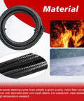Easy Install Universal Power Steering Pump Hose Kit Return To Reservoir Hose Kit Compatible With GM LS Swap LS1 LS3 High Temp
