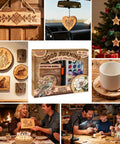 All In One Wood Burning Kit With Adjustable Temperature Pen 81 Piece Pyrography Set for Wood, Leather, Foam, and Fabric in use