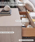 32" wide fluted nightstand with three drawers in clean white alder finish; offers storage and sleek design.