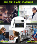 No Fuss One Touch Ultrasonic Cleaner With Heating Feature And Deep Clean Cycle A 3L Tank Eco Savvy Wash Unit for garage, lab, optical store, and hardware use.