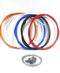 Various colored housings with Pro Grade Stainless Steel PTFE Coated Shift Cable And 2000Mm Cuttable Housing Kit For Shimano And SRAM Front And Rear Derailleurs Universal 4Mm Diameter Built For MTB And Road Ride Ready.