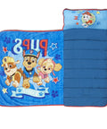 Team Spirit Nap Mat Set With Built In Pillow And Plush Blanket All In One Portable Nap Gear for daycare preschool sleepovers travel for boys
