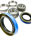 All In One Caster Fork Bearing And Seal Rebuild Kit with bearings and seals for mower maintenance.