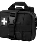 Tactical EMT Pouch Upgrade IFAK Tear Away First Aid Kit Small Belt Molle Medical Organizer for Travel Outdoor Hiking Hunting