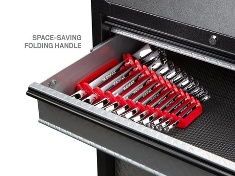 11 Piece 45 Degree Offset Box End Wrench Set With Holder Spanning 6 To 32 Millimeter Sizes For Tight Spots Auto Work And Home Repairs