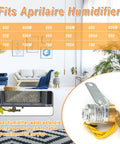 4040 Humidifier Water Solenoid Valve Replacement For Aprilaire Whole House Humidifier Series 400 400M 500 500M 600 600M