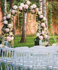 7Ft Heavy Duty Metal Garden Arch Arbor For Weddings And Outdoor Decor Rugged Black Arbor Archway With Ground Stakes Elegant Trellis Frame