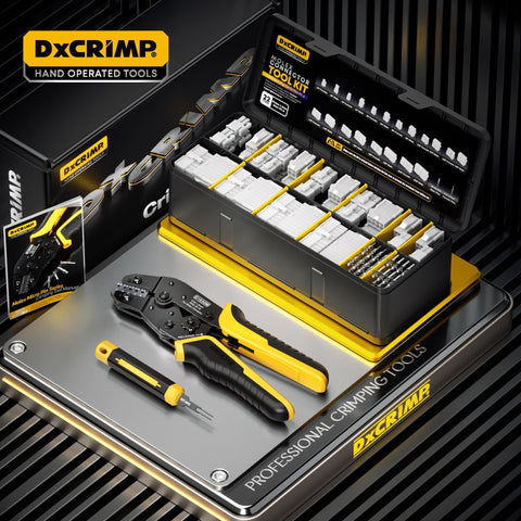 Pro Grade Dope Crimp Tool Kit For Mini-Fit Jr Connectors With 22 Pin Range 4.2mm Molex 18-26 AWG Wire Includes Removal Tools