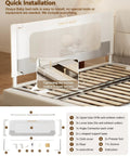 Heavy Duty Toddler Bed Rail Guard For Full Beds Built Tough Thickened And Reinforced Aluminum Safety Rail installation guide