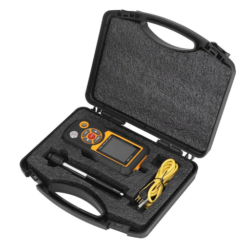 All In One Portable Durometer Hardness Tester With Color Screen ABS Hardness Meter HSD Scale 170HL To 960HL HT 1208 Displays Seven Hardness Scales Long Battery Life 40 Set Data Storage in case
