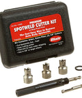 Three Eighth Inch Cutter Set For Hand Held Drills With One Half Inch Chuck Compatibility Includes Arbor Assembly And Extra Pilot