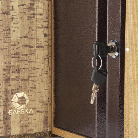 Antique Map Book Safe With Key Lock And Hidden Diversion Magnetic Closure Stash Ready Steel Compartment for security